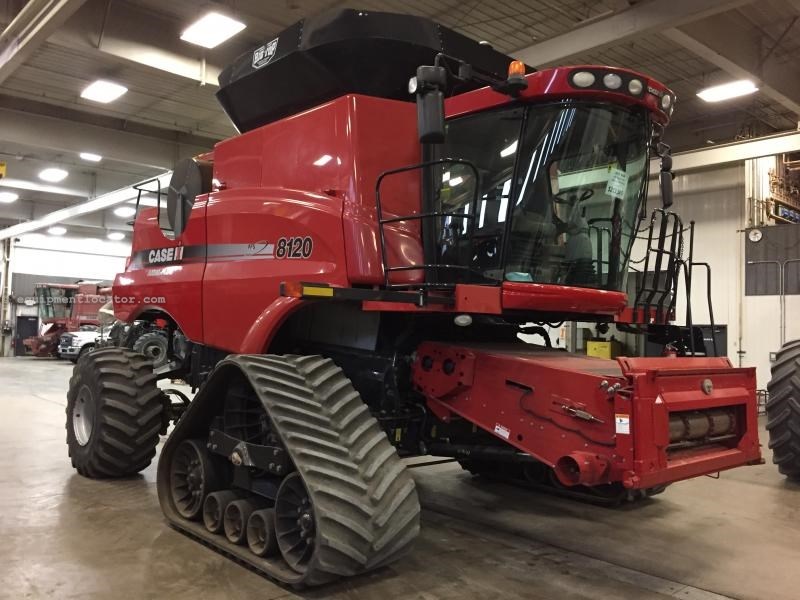 2009 Case IH AF8120, 1228 Sep Hr, RWA, RT, FT, HID Lights Combine For