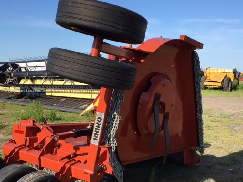 2013 Rhino NEW Aged, FR120, Aircraft Tires, Chain Guard, 126" Rotary