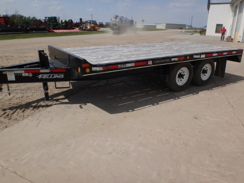 2013 Felling 102X192, FT12 DeckOver, Tandem Axle, Rub Rail Misc. Trailers For Sale STOCK