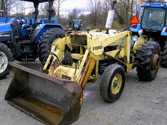 Ford 3400 tractor front loader #5