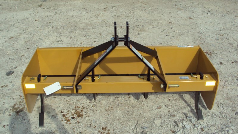 Dirt Dog 3pt 5' box blade with rippers BBX60 NEW Box Blade Scraper For Sale