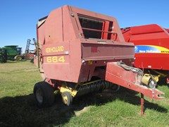 Baler-Round For Sale 1996 New Holland 664 
