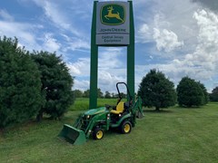 Tractor - Compact Utility For Sale 2018 John Deere 1025R TLB , 25 HP