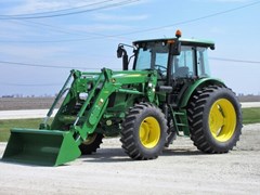 Tractor - Utility For Sale 2013 John Deere 6115D , 115 HP