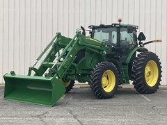 Tractor - Row Crop For Sale 2021 John Deere 6145R , 145 HP