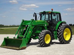 Tractor - Row Crop For Sale 2016 John Deere 6155M , 155 HP