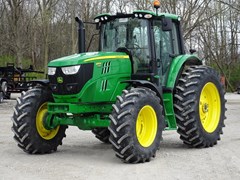 Tractor - Row Crop For Sale 2021 John Deere 6155M , 155 HP