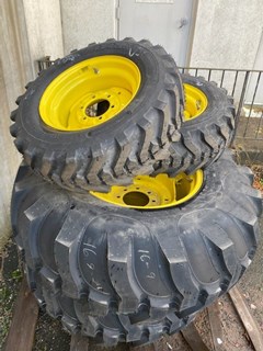 Tires and Tracks For Sale John Deere 16.9-24 R4 Rear & 10-16.5 Front 