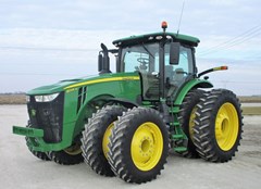 Tractor - Row Crop For Sale 2020 John Deere 8295R , 295 HP