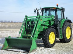 Tractor - Row Crop For Sale 2014 John Deere 6140M , 140 HP