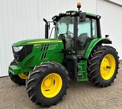 Tractor - Row Crop For Sale 2022 John Deere 6140M , 140 HP