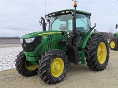 Tractor - Utility For Sale 2014 John Deere 6125R , 125 HP