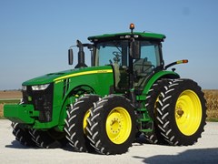 Tractor - Row Crop For Sale 2017 John Deere 8345R , 345 HP