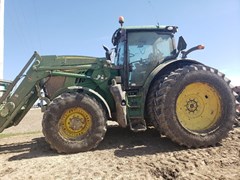 Tractor - Row Crop For Sale 2015 John Deere 6195R 