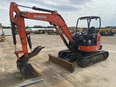 Excavator-Mini For Sale 2019 Kubota U55-4 , 45 HP