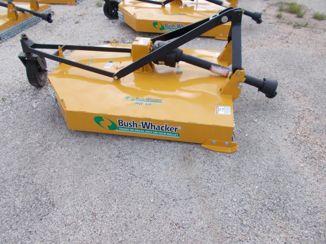 Bush-Whacker NEW HEAVY DUTY Bush-Whacker 3pt 5' Brush Hog Mower Rotary Cutter For Sale