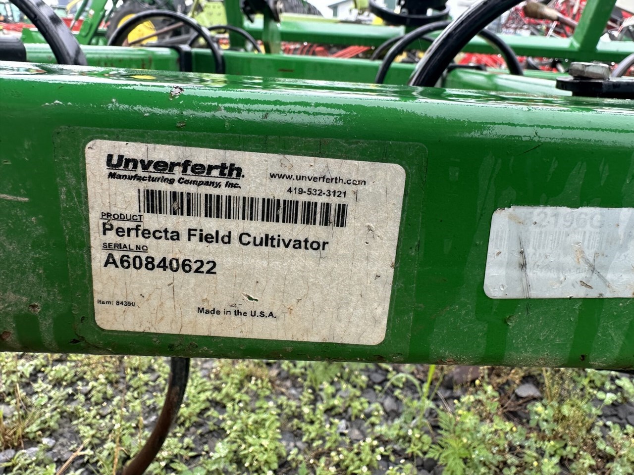 2008 Unverferth perfecta 10 Field Cultivator For Sale