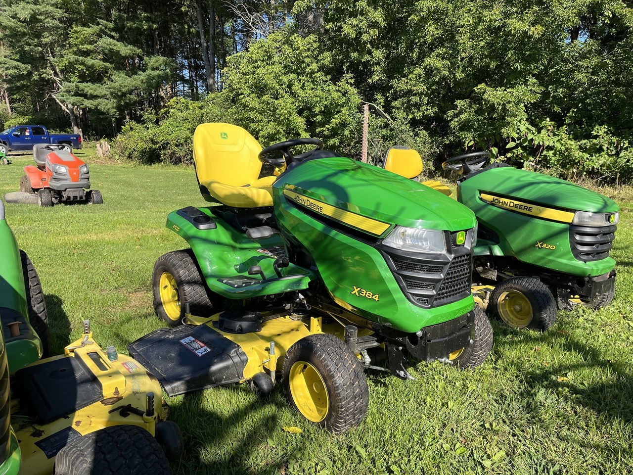 2022 John Deere X384 Lawn Mower For Sale