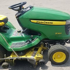 2012 John Deere X360 Lawn Mower For Sale