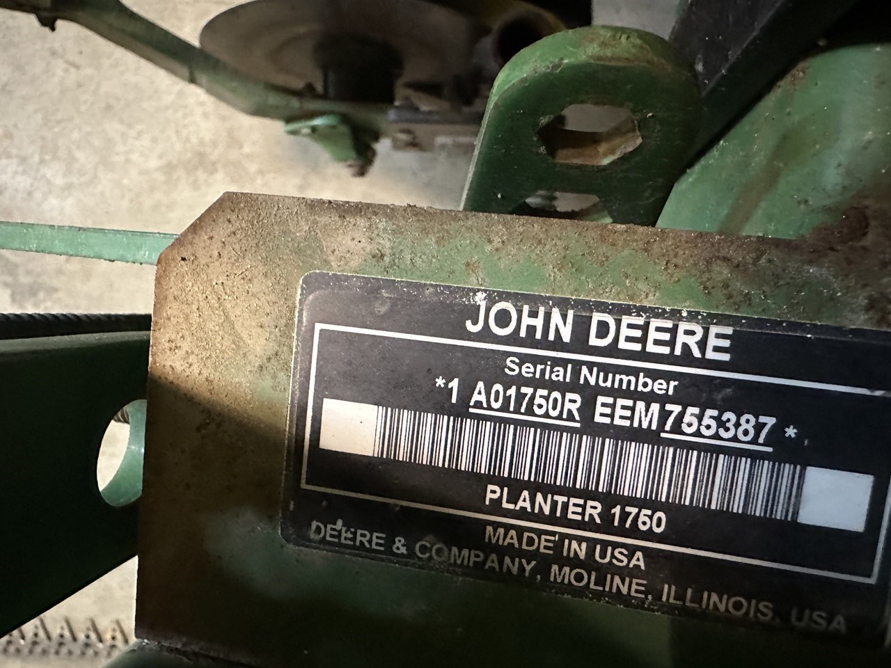 2014 John Deere 1750 Planter For Sale