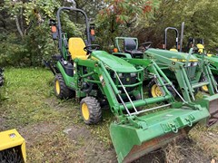 Tractor - Compact Utility For Sale 2015 John Deere 1025R , 25 HP