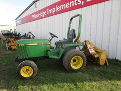 Tractor For Sale John Deere 755 w/48" tiller 