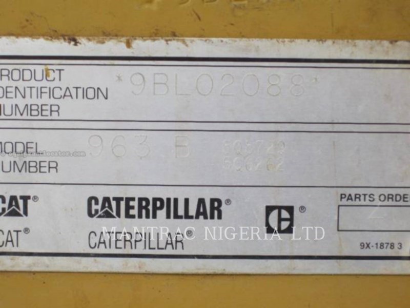 1997 Caterpillar 963BLGP Image 7