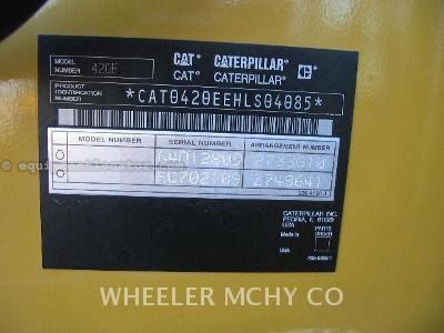 2007 Caterpillar 420EST Image 2