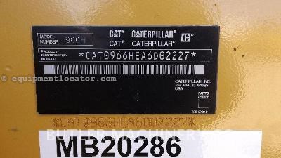 2009 Caterpillar 966H Image 6