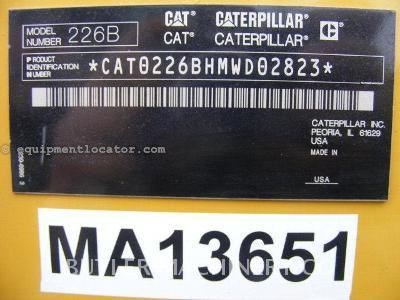 2011 Caterpillar 226B3C3S2 Image 7