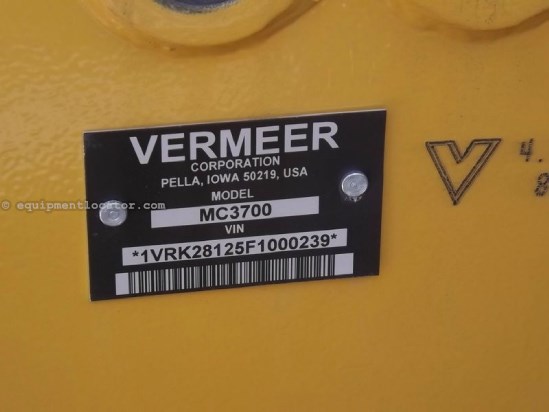 2015 Vermeer MC3700 Image 7