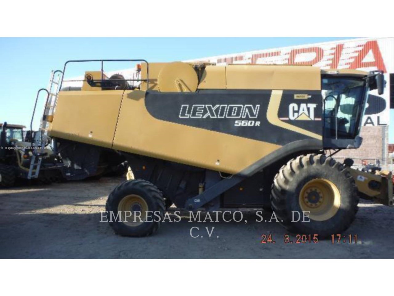 2007 Lexion 560R Image 2