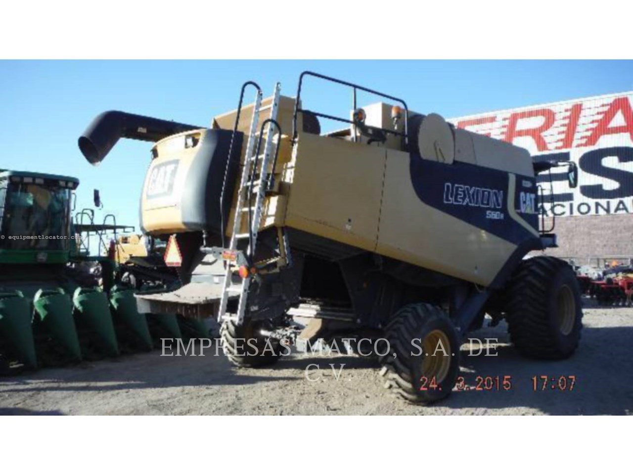 2007 Lexion 560R Image 3