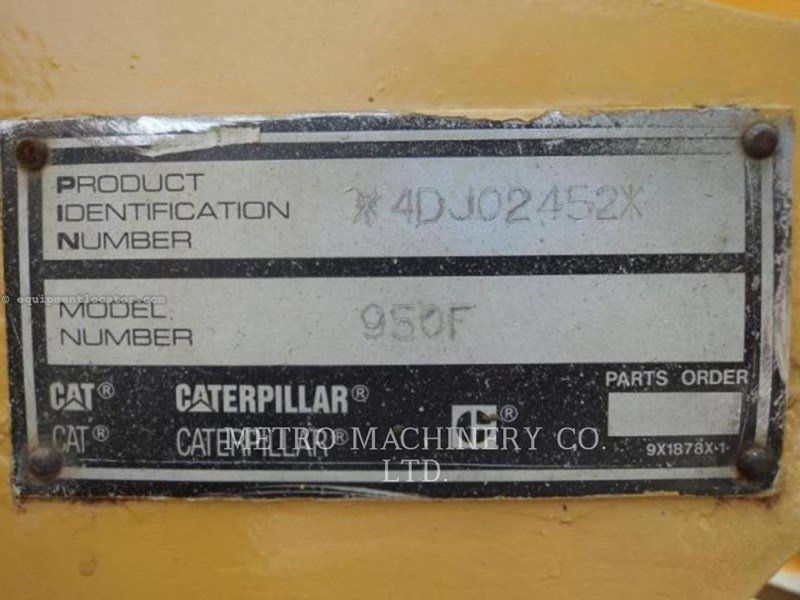 1994 Caterpillar 950FII Image 2