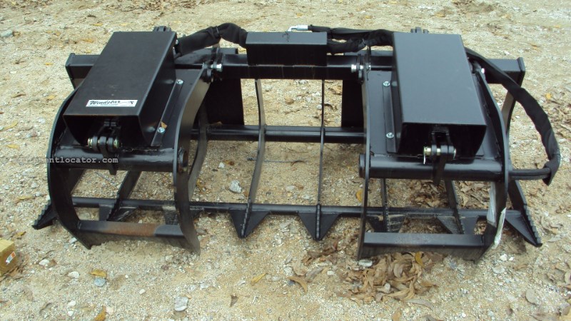 Lucas 6' twin cyl. Grapple with skid steer quick connect Image 1