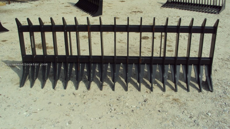Other 96" Heavy duty root / brush / rock rake for skid s Image 1