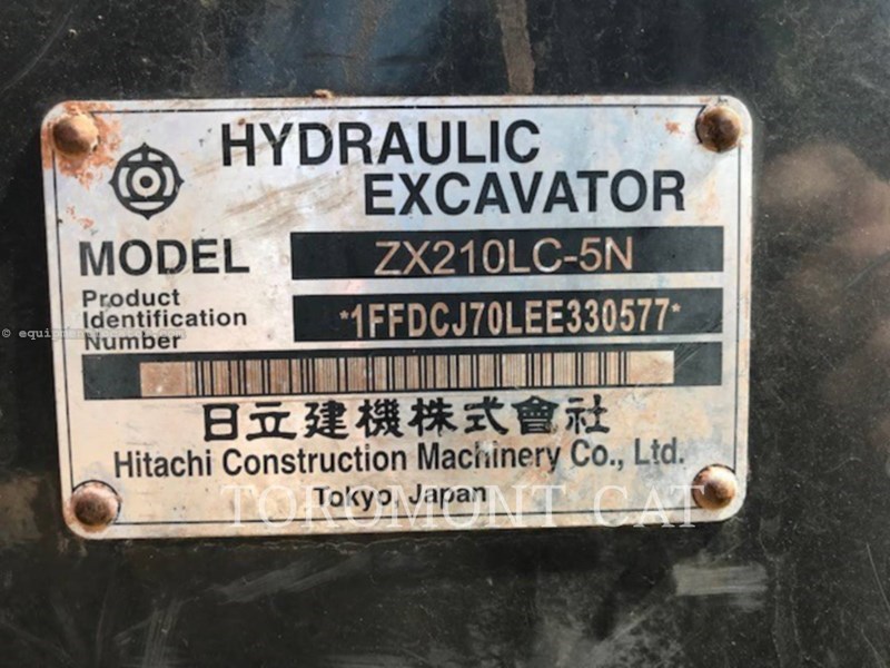 2014 Hitachi 210 Image 10