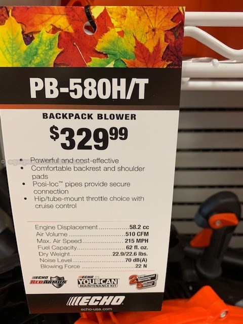 2020 Echo PB-580H/T Image 2