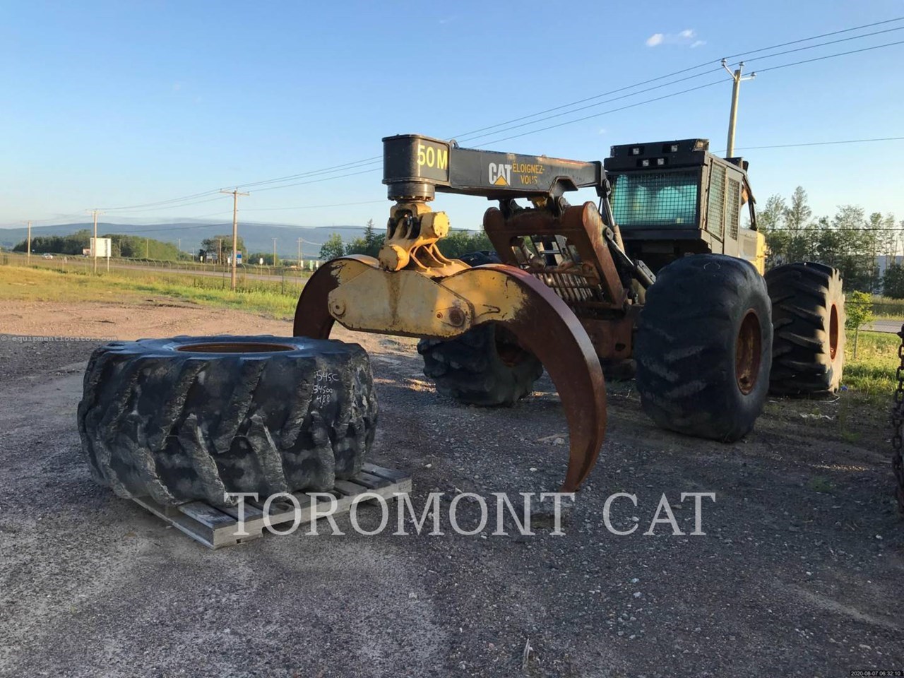 2010 Caterpillar 545C Image 4