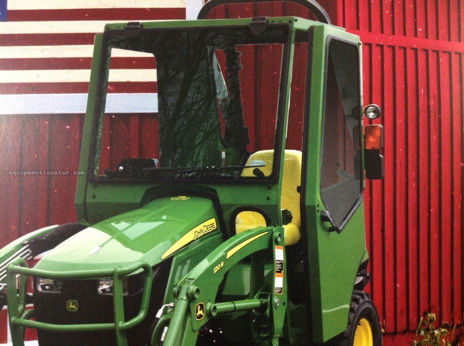 2022 Curtis Cab Cab for JD 1025R forward rops Image 1
