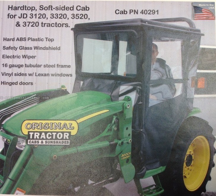 2023 Original Tractor Cab 40291 cab for 3320-3520-3720 tractors Image 1
