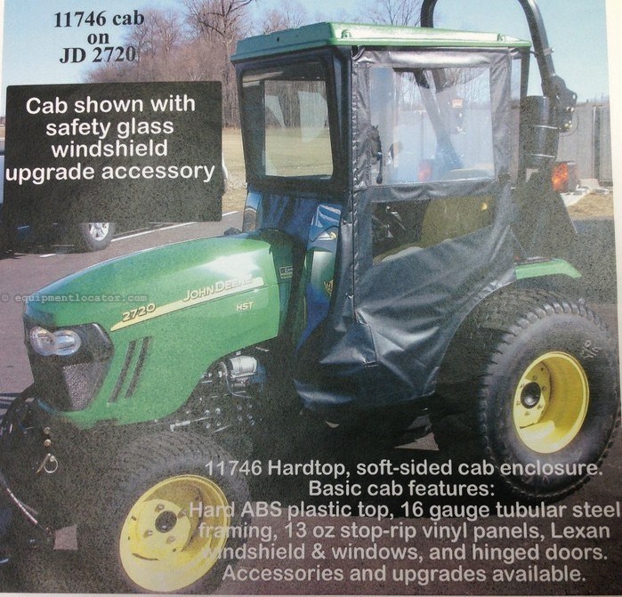 2023 Original Tractor Cab 11746 for JD 2520, 2720, 2032R tractors Image 1