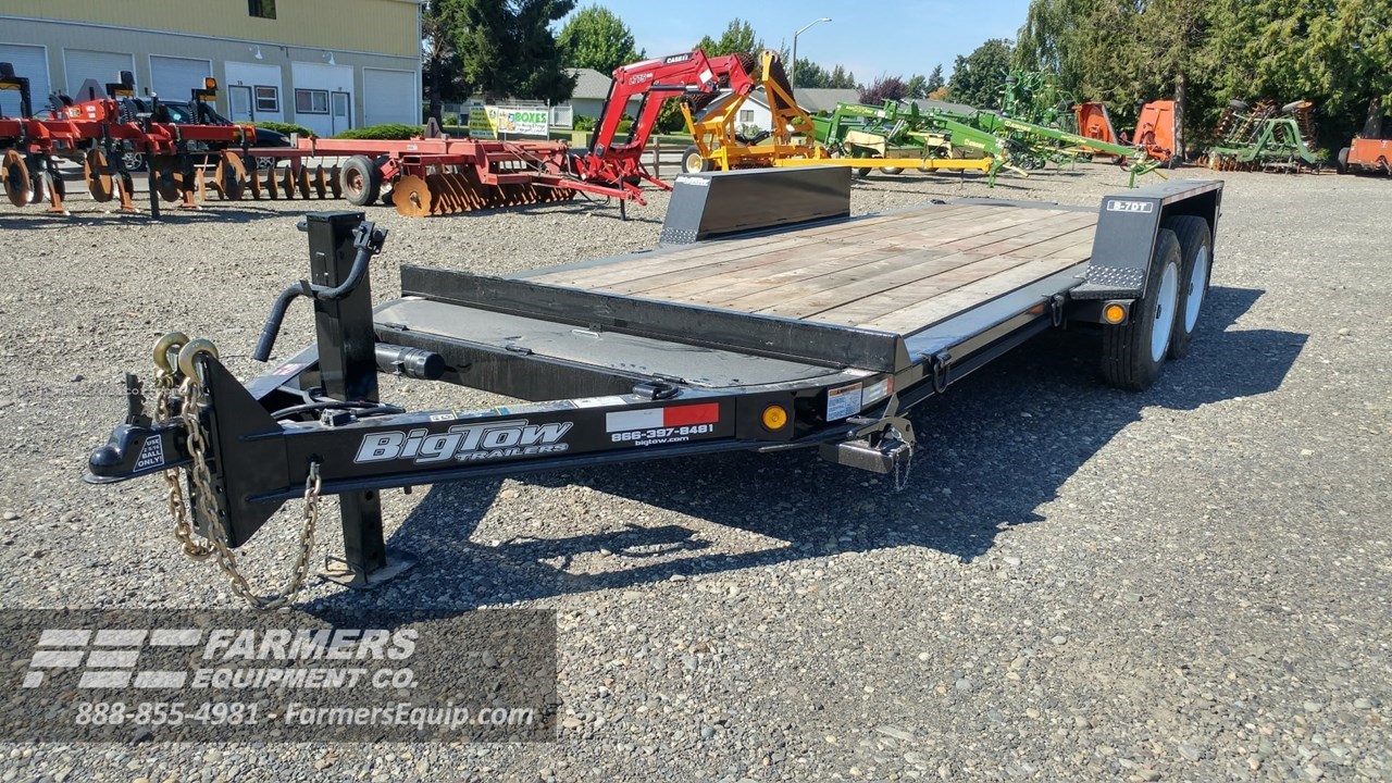 2021 Big Tow Trailers B7DT16' Equipment Trailer For Sale Lynden Washington