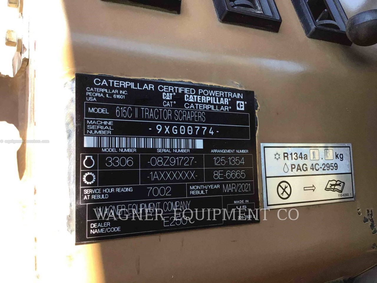 1996 Caterpillar 615C II Image 6