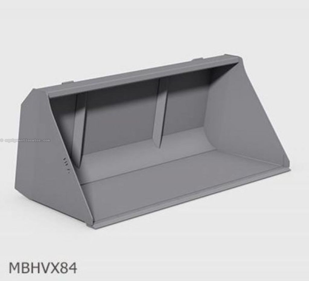 HLA Extra High Volume Front End Loader Bucket Skid Steer Attachment