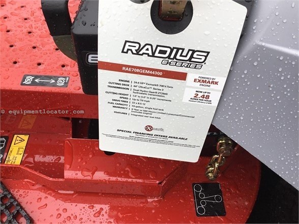 2021 Exmark RAE708GEM44300 Image 4