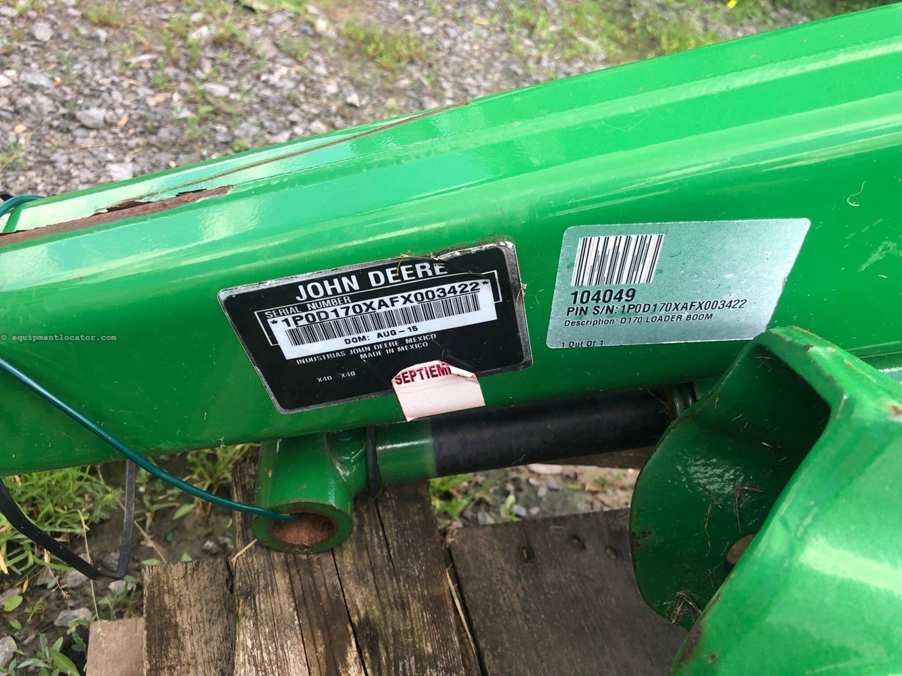 2015 John Deere D170 Loader Front End Loader Attachment For Sale in