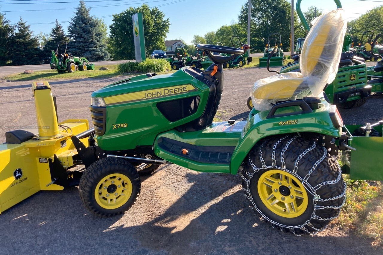 2020 John Deere X739 Riding Mower For Sale in Brockport New York