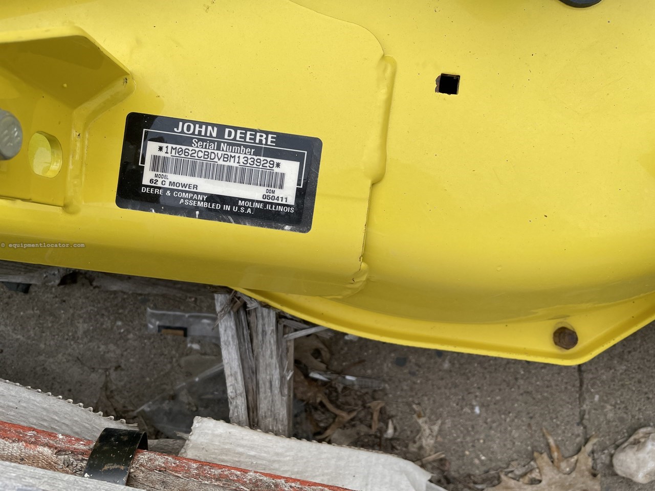 2011 John Deere 62C Mower Deck Mower Deck For Sale in Little Falls