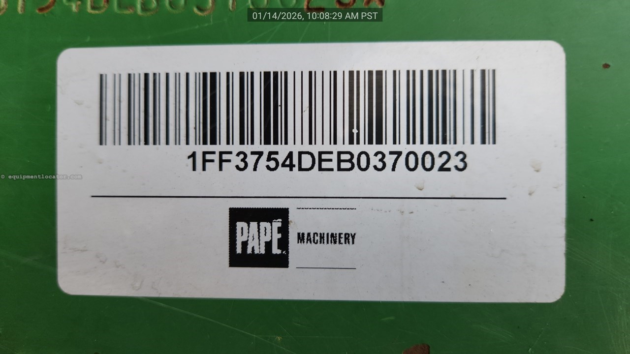 2012 John Deere 3754D Image 10